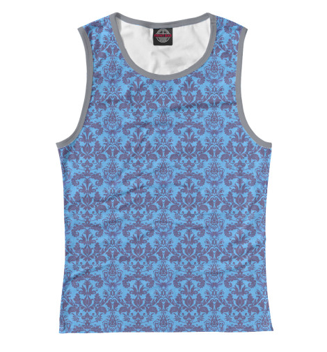 

Майки Print Bar, Белый, Damask Blue Rasberry