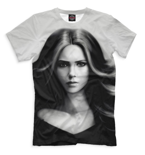 

Футболки Print Bar, Черный, Елена Гилберт
