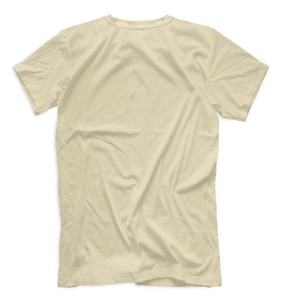 Мужская футболка с изображением Лисы цвета Белый
