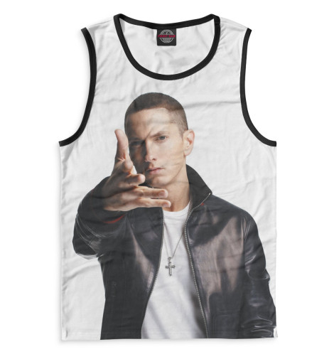 

Майки Print Bar, Белый, Eminem
