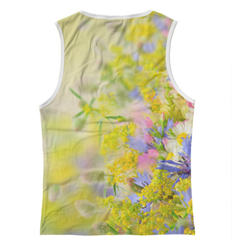 

Майки Print Bar, Белый, Цветочки