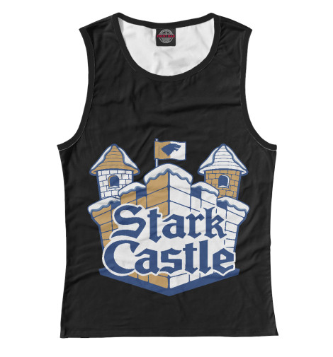 

Майки Print Bar, Белый, Stark Castle