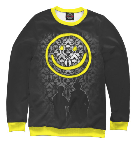 

Свитшоты Print Bar, Белый, Sherlock Smile