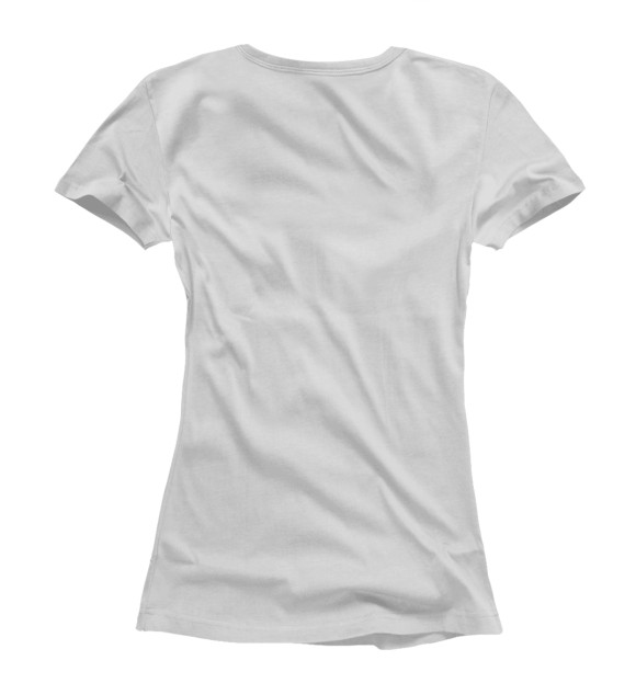 Женская футболка с изображением Рыбацкие узлы цвета Белый
