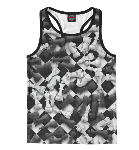 

Майки борцовки Print Bar, Белый, Шахматы