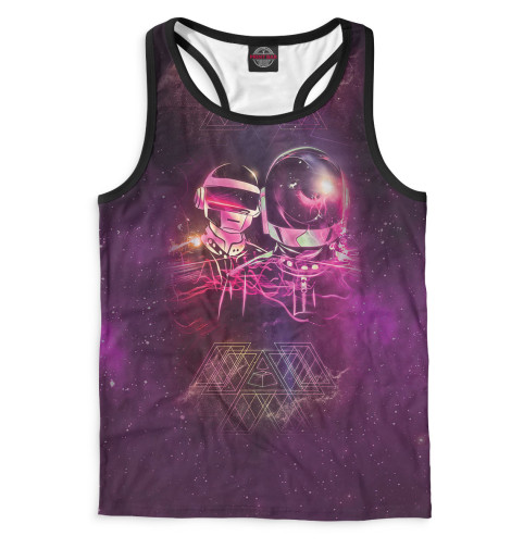 

Майки борцовки Print Bar, Белый, Daft Punk