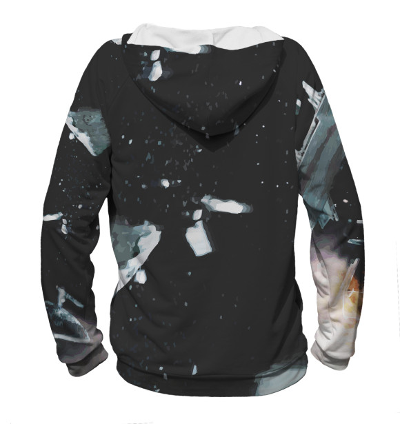 Женское худи с изображением Modern Warfare цвета Белый