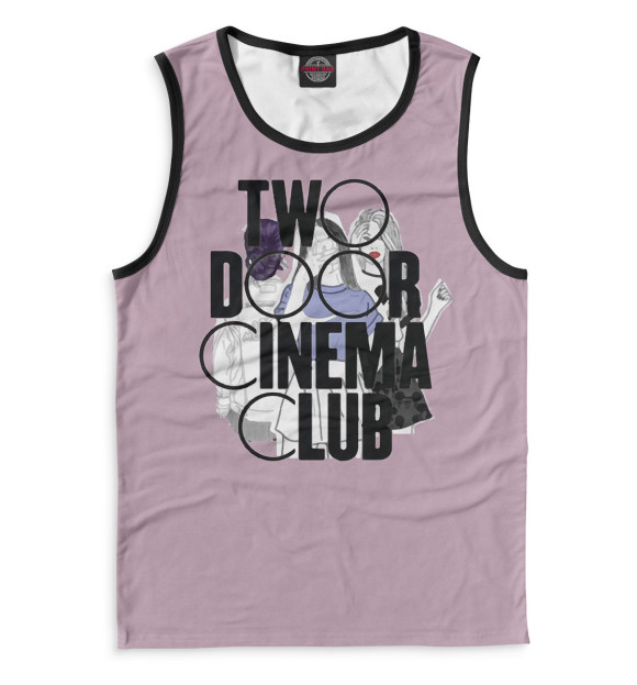 Майка для мальчика с изображением Two Door Cinema Club цвета Белый
