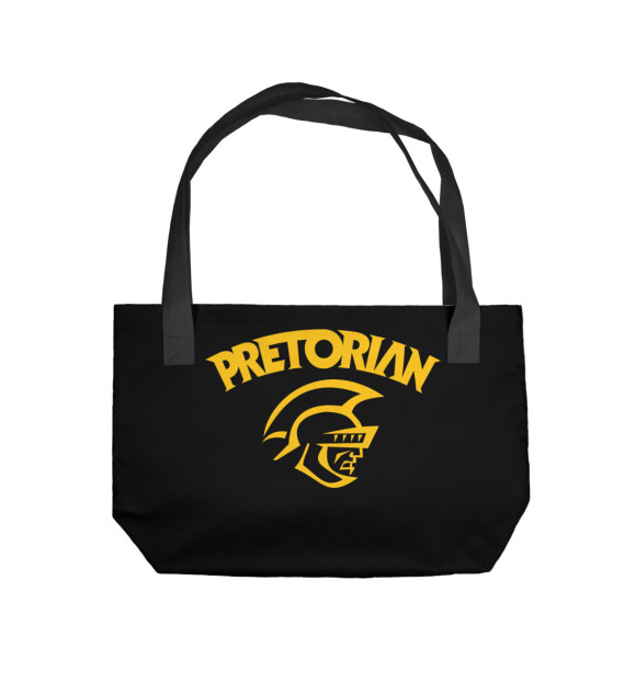 Пляжная сумка с изображением Pretorian цвета 
