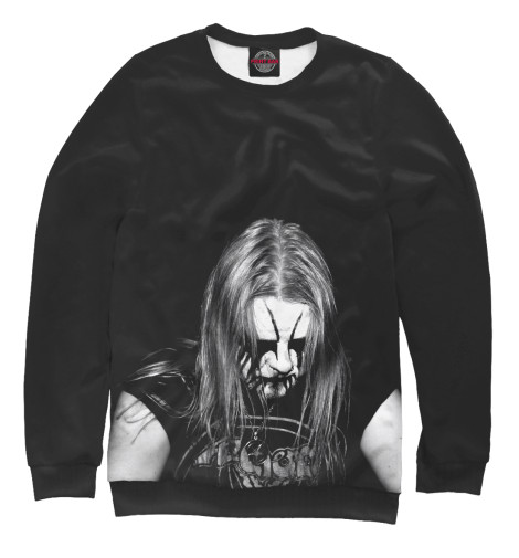 

Свитшоты Print Bar, Белый, Black Metal Ist Krieg