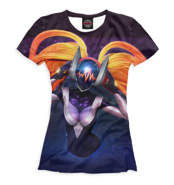 Футболка для девочек с изображением Trance цвета Белый