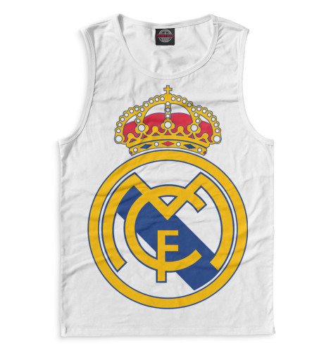 

Майки Print Bar, Белый, Real Madrid