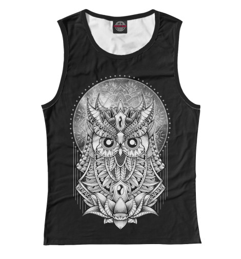 

Майки Print Bar, Белый, Королевская сова