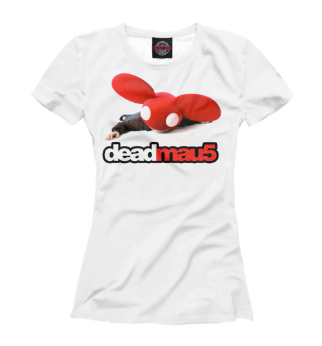 

Футболки Print Bar, Белый, Deadmau5