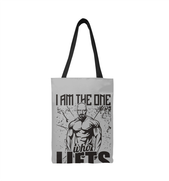 Сумка-шоппер с притом Heisenberg Lifts цвета  Сумка-шоппер с изображением Heisenberg Lifts цвета