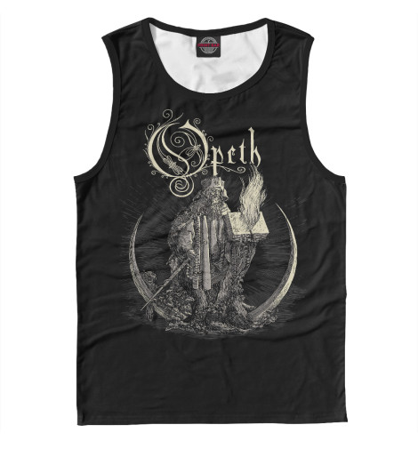 

Майки Print Bar, Белый, Opeth