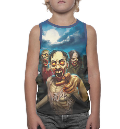 

Майки Print Bar, Белый, Мертвецы