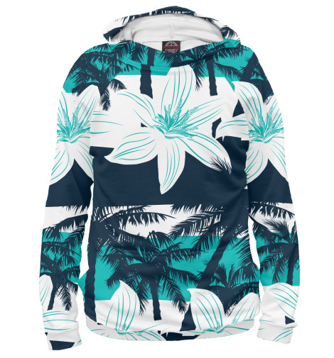 

Худи Print Bar, Белый, Hawaii