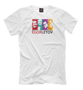 Мужская футболка Егор Летов. Гражданская оборона