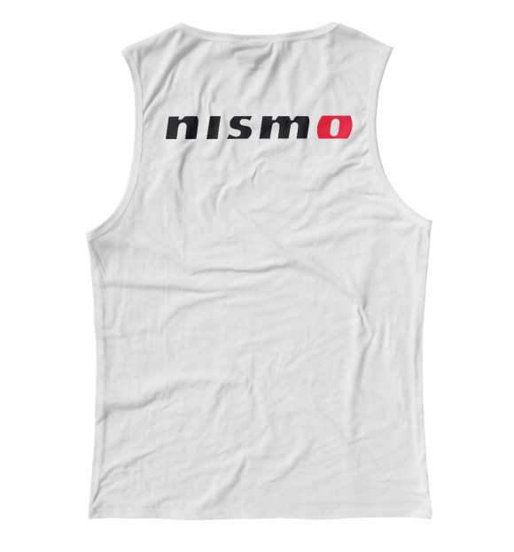 Майка для девочки с изображением Nismo цвета Белый