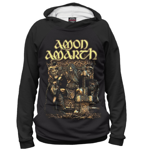 

Худи Print Bar, Белый, Amon Amarth
