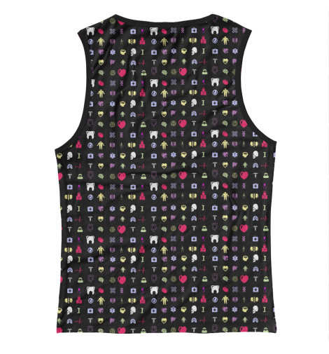 

Майки Print Bar, Белый, Ночь на дежурстве