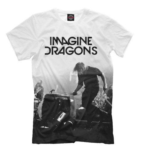 

Футболки Print Bar, Молочно-белый, Imagine Dragons