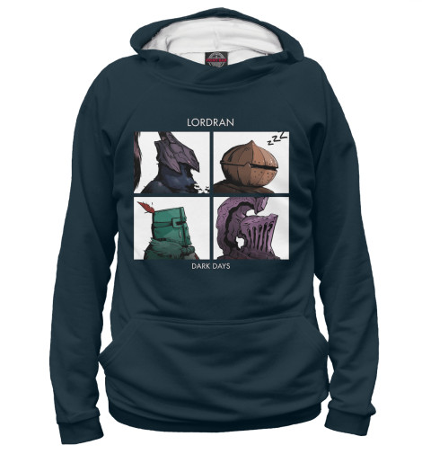 

Худи Print Bar, Белый, Dark Souls