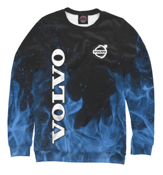 Свитшот для девочек Volvo blue fire