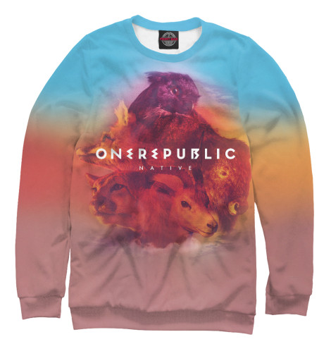 

Свитшоты Print Bar, Белый, OneRepublic