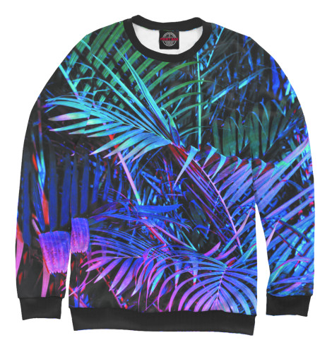 

Свитшоты Print Bar, Белый, Пальма