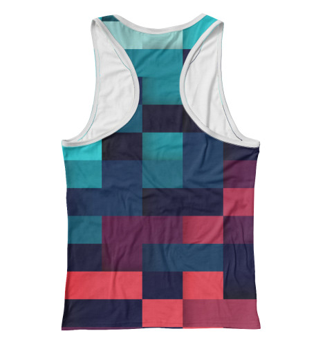 

Майки борцовки Print Bar, Белый, Pixel color