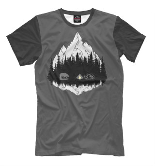 Мужская футболка Mountains