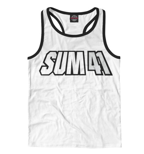 

Майки борцовки Print Bar, Белый, Sum 41