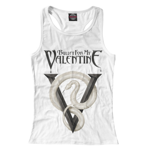 

Майки борцовки Print Bar, Белый, Bullet for My Valentine