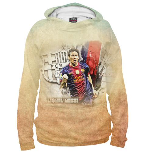 

Худи Print Bar, Белый, Lionel Messi