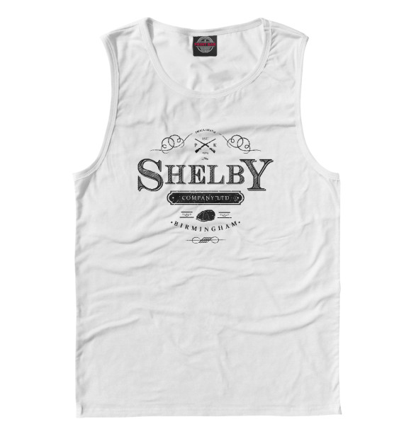 Майка для мальчика с изображением Shelby Company Limited цвета Белый
