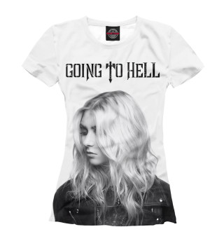 Женская футболка Going To Hell
