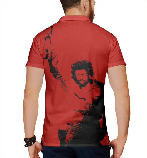 

Поло Print Bar, Белый, Che Guevara
