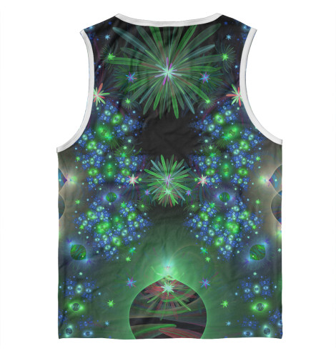 

Майки Print Bar, Белый, Fractal Pattern