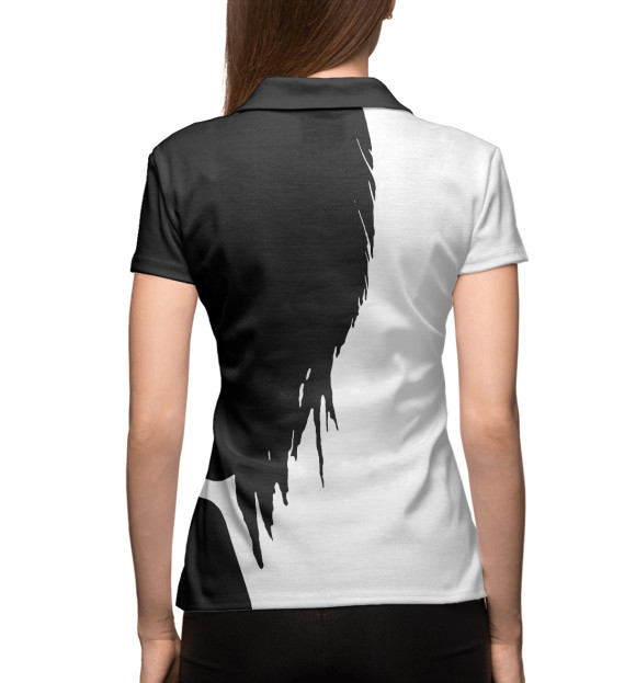 Женское поло с изображением Skillet цвета Белый