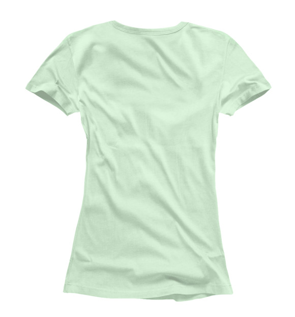 Женская футболка с изображением Ромашки цвета Белый
