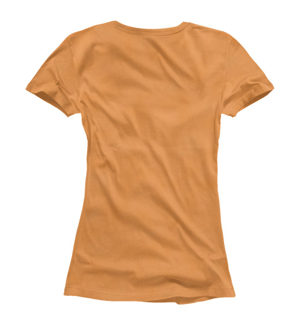 Женская футболка с изображением у Насти все фыр-фыр цвета Белый
