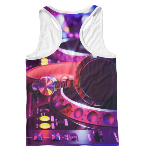 

Майки борцовки Print Bar, Белый, I am a DJ