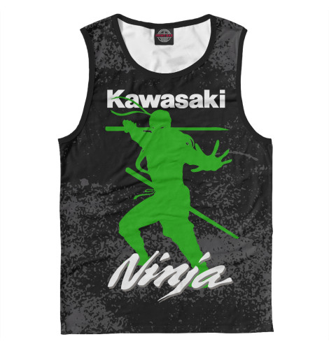

Майки Print Bar, Белый, Kawasaki Ninja