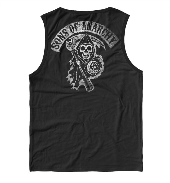 Мужская майка с притом SILVER цвета Белый Мужская майка с изображением SILVER цвета Белый