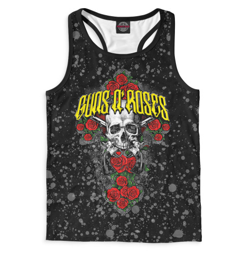 

Майки борцовки Print Bar, Белый, Guns N' Roses