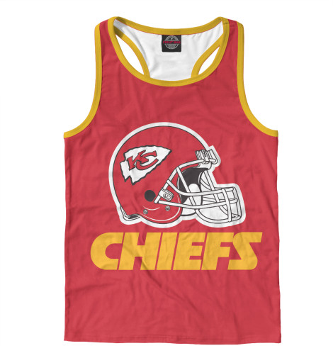 

Майки борцовки Print Bar, Белый, Kansas city chiefs