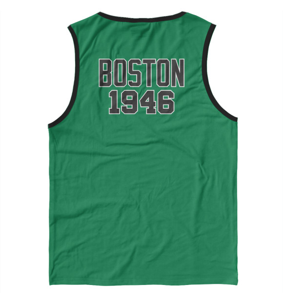Майка для мальчика с изображением Boston Celtics цвета Белый