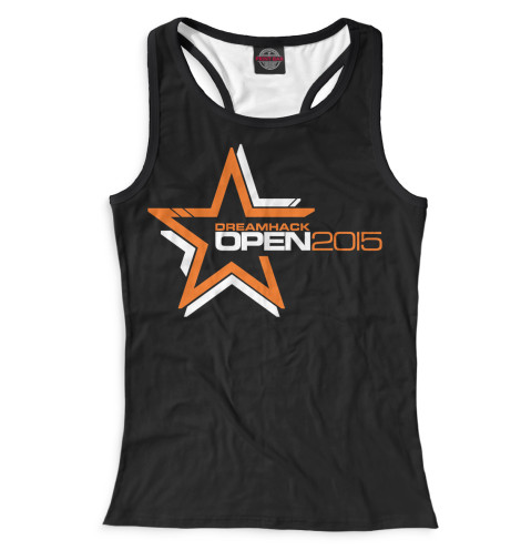 

Майки борцовки Print Bar, Белый, DreamHack Logo